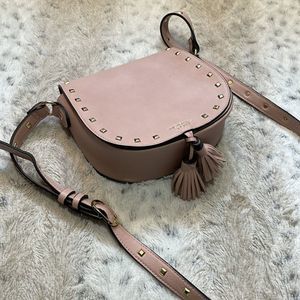 Victoria Secret | Pink Pastel Festival Crossbody Bag w/Tassel & Stud Details